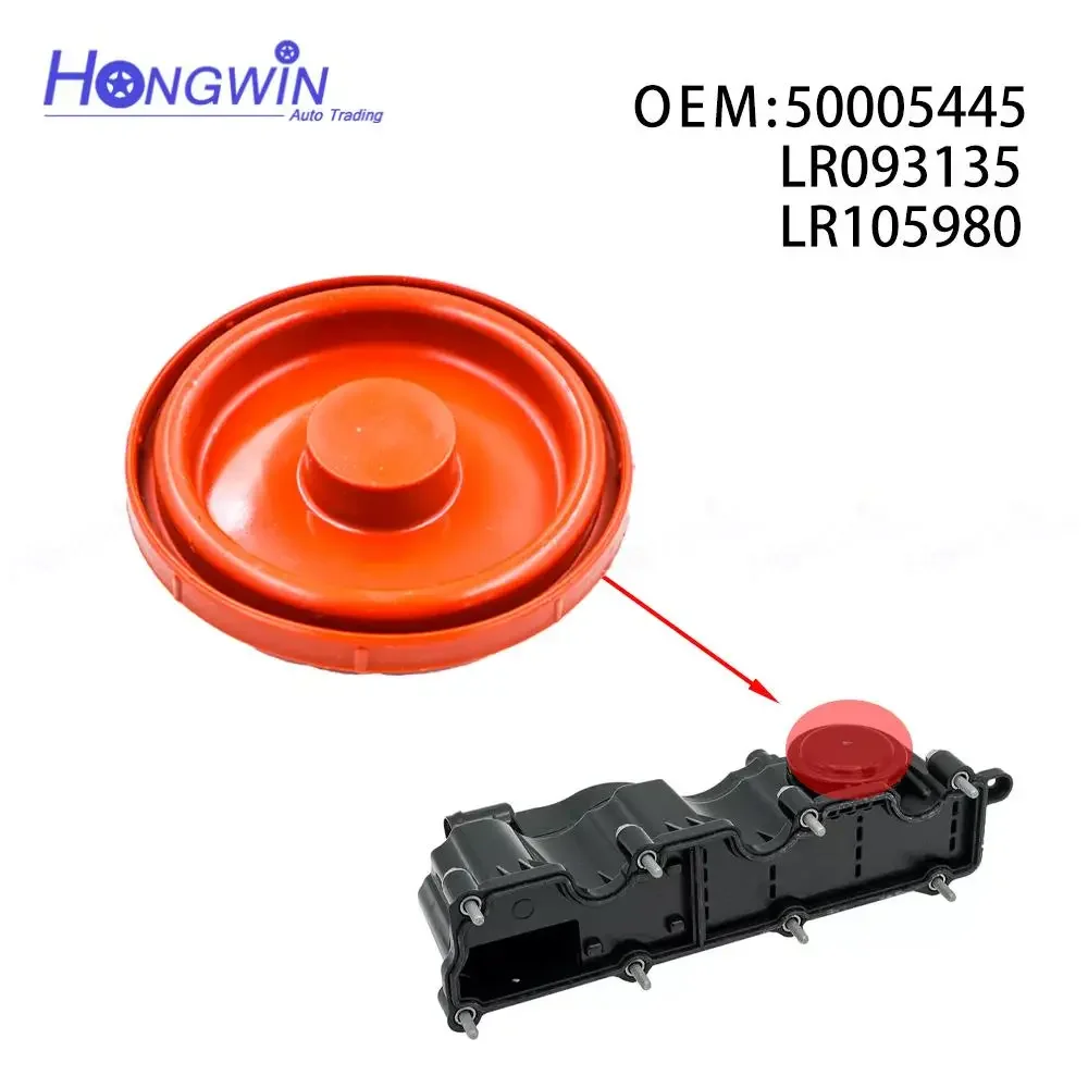 LR093135 LR105980 Penutup Pernafasan Mesin Membran Perbaikan PCV 50005445 untuk Jaguar XF Xe F Pace XJ Landrover Discovery Evoca Velar