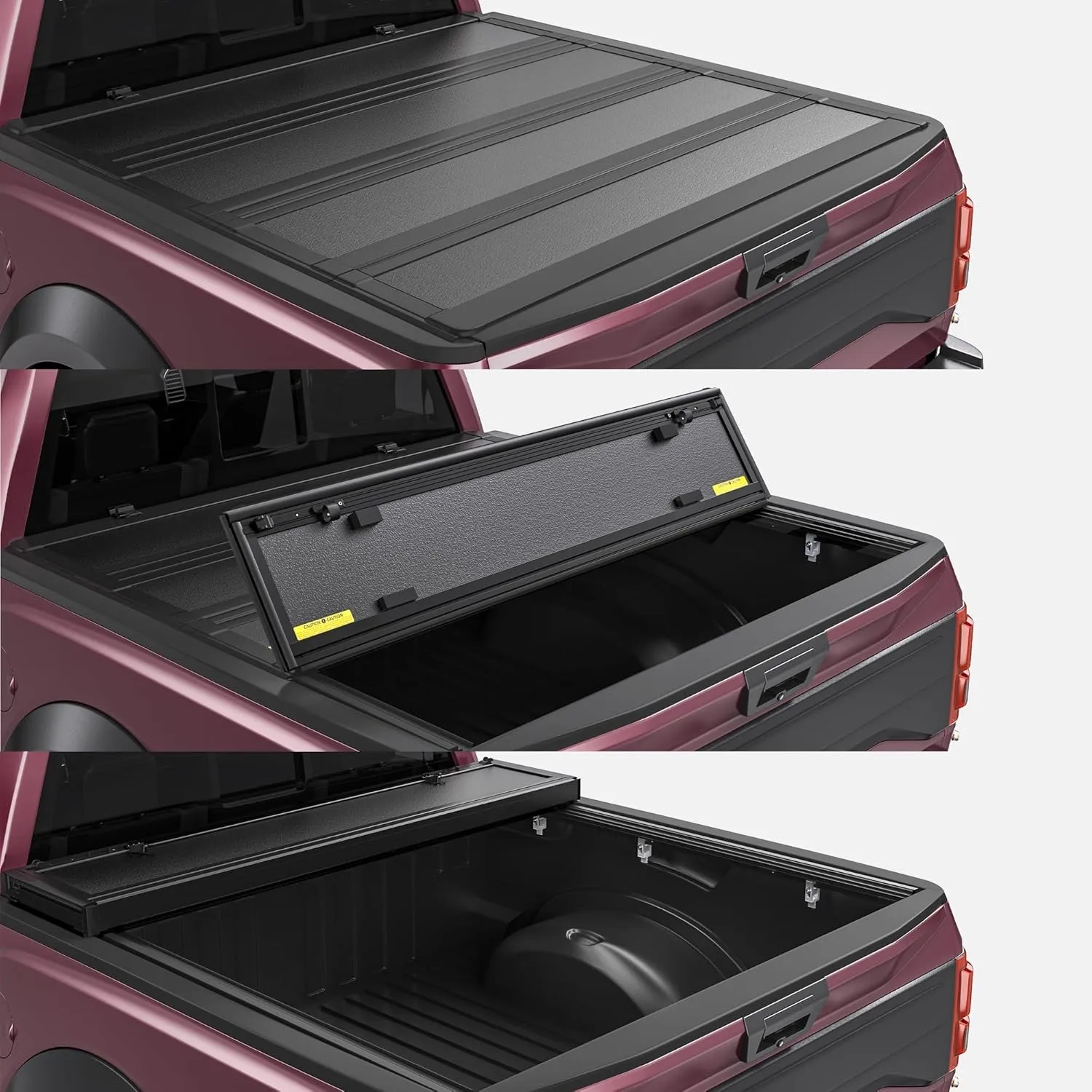 5ft Low-Profile Hard Tonneau Cover For 2015-2026 Chevy Colorado Canyon Truck Bed