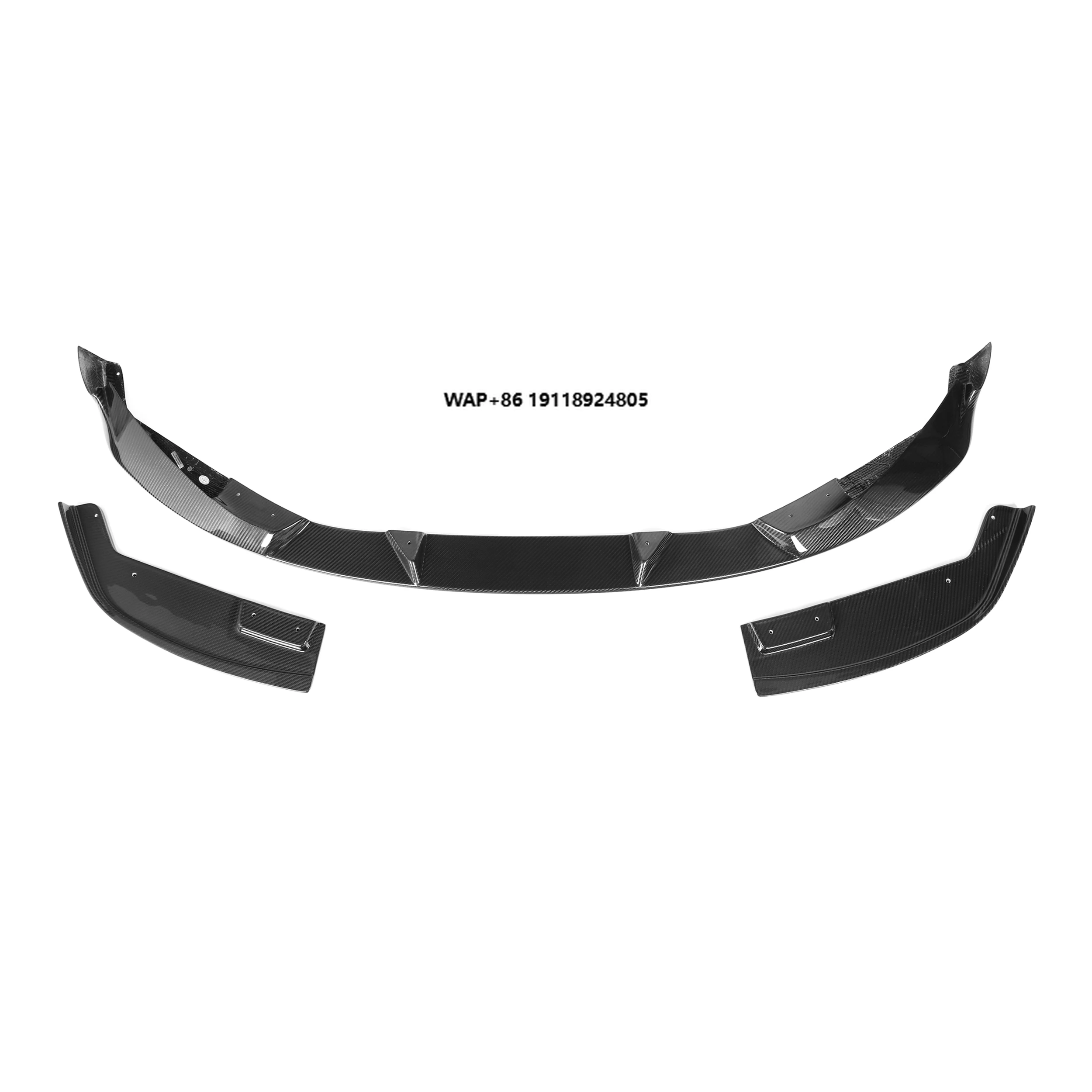 

100% Dry Carbon Fiber Front Lip 3D Style for G80 M3 G82 G83 M4 2021+ Front Bumper Spoiler Lip