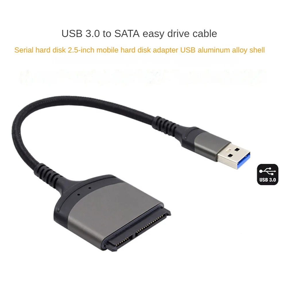 3.0/Type C To SATA Cable Adapter 6 Gbps for 2.5 Inch External HDD SSD Hard Drive SATA 3 22 Pin Adapter SATA Cables