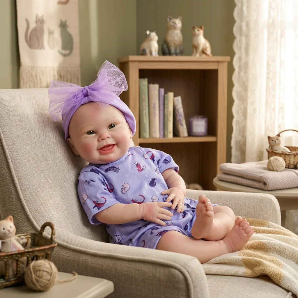 18-дюймовая силиконовая кукла – обзор и цена Reborn Baby Doll Silicone Realistic