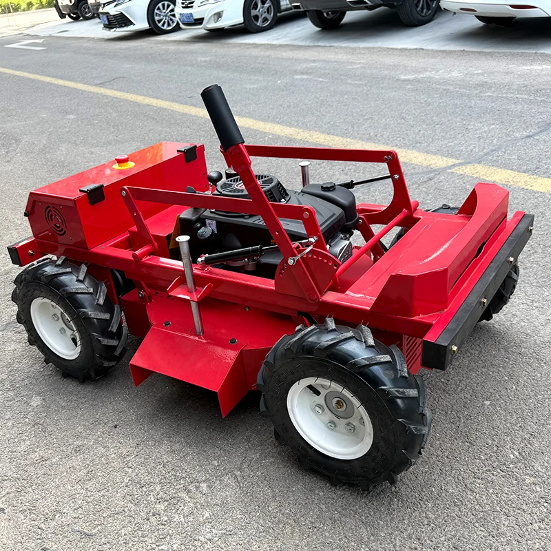 

Customized Garden 0 Turn Slope Lawn Mower Autonomous Lawn Mover E-start Robot Grass Cutting Machine 4-stroke
