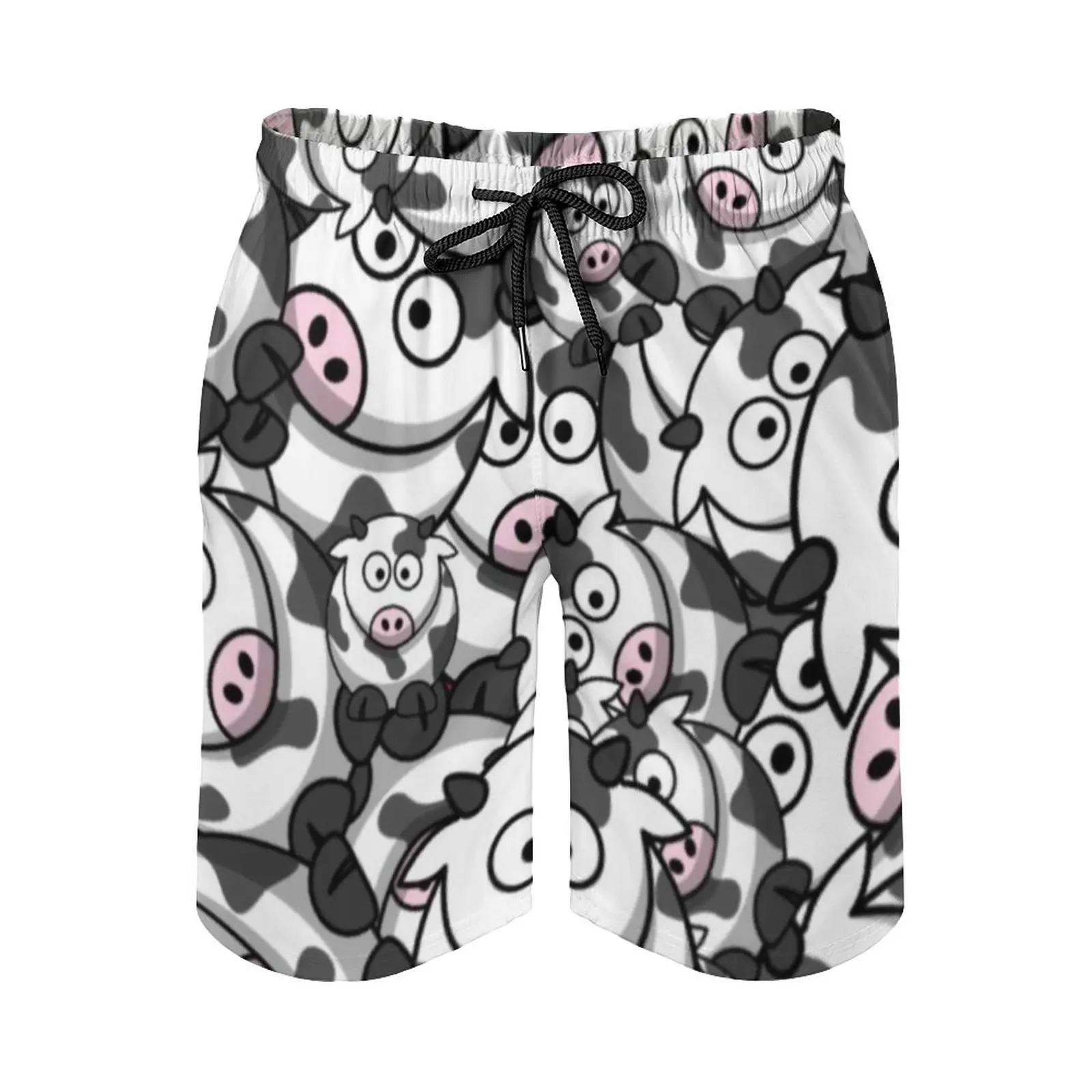 

Cows New Mens Swim Shorts Quick Dry Beach Board Swimwear Fashion Volley Shorts Cow Cute Funny Tumblr Red Bubble Inspirational