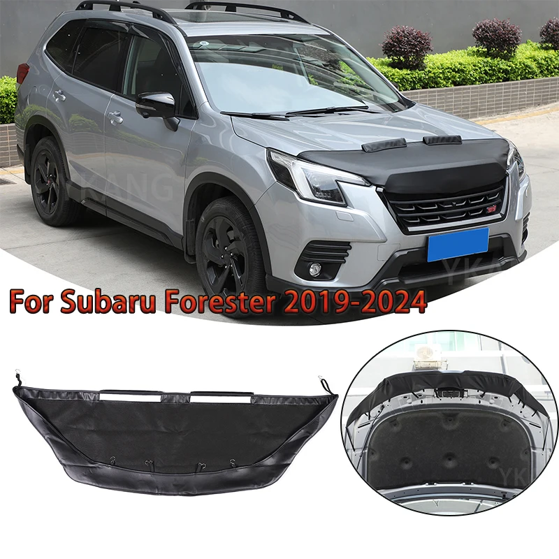 

For Subaru Forester 2019-2024 Car Hood Cover Stone Deflector Hood Protection Shield Sand Block Accessories