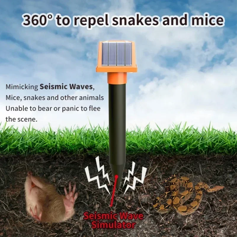 Рисунок 2 - отпугиватель кротов на солнечной батарее