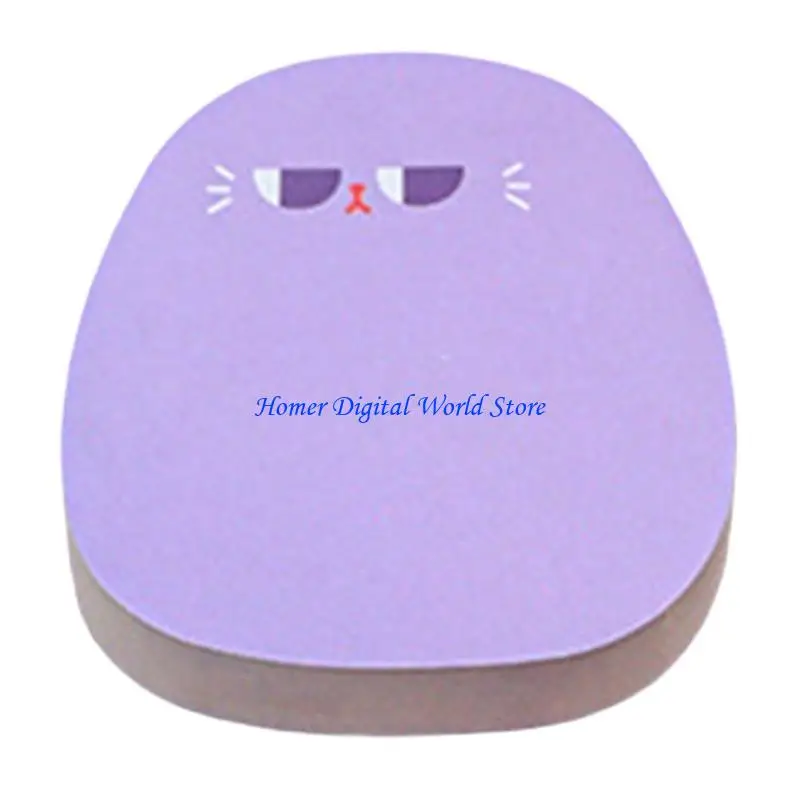 h55f 60 시트 자체 adheive 메모 색상의 음표 종이 작은 주머니 메모장 학생 교사 사무실 직원을위한 장려 된 시트