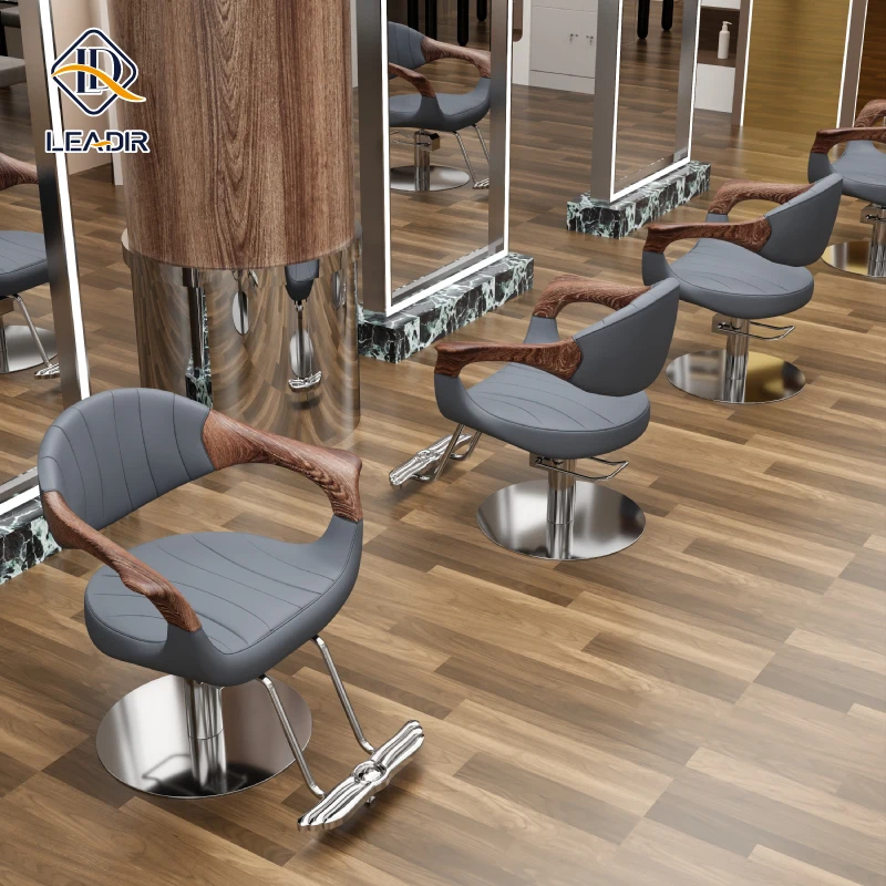

Modern Hair Salon Stylist Chair Barbershop Hydraulic Barber Chair Hairdressing Equipment for Sale