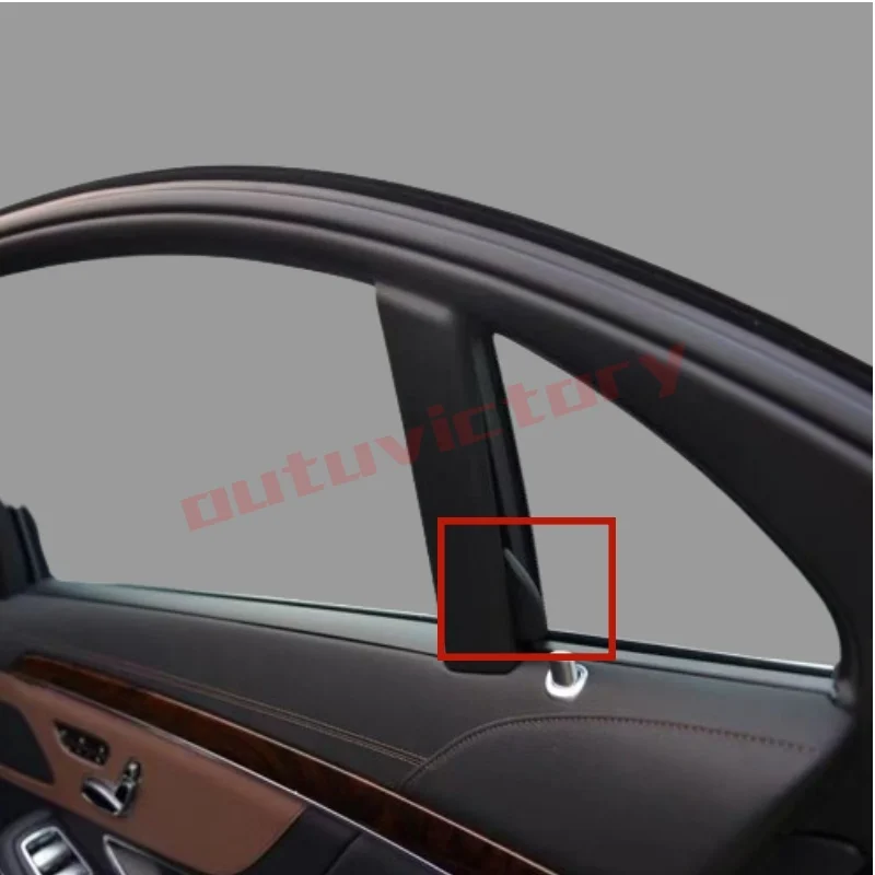 Car Rear Door Triangle Curtain Sunshade Buckle Clip For Mercedes-Benz W222 S-Class S320 S350 S350L S400L S500 2014-2020