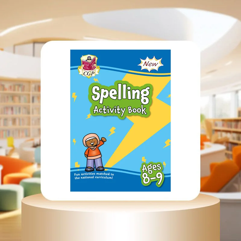 New Spelling Activity Book For Ages 89 Year 4 CGP Coordination Group Publications 9781837740369 Book
