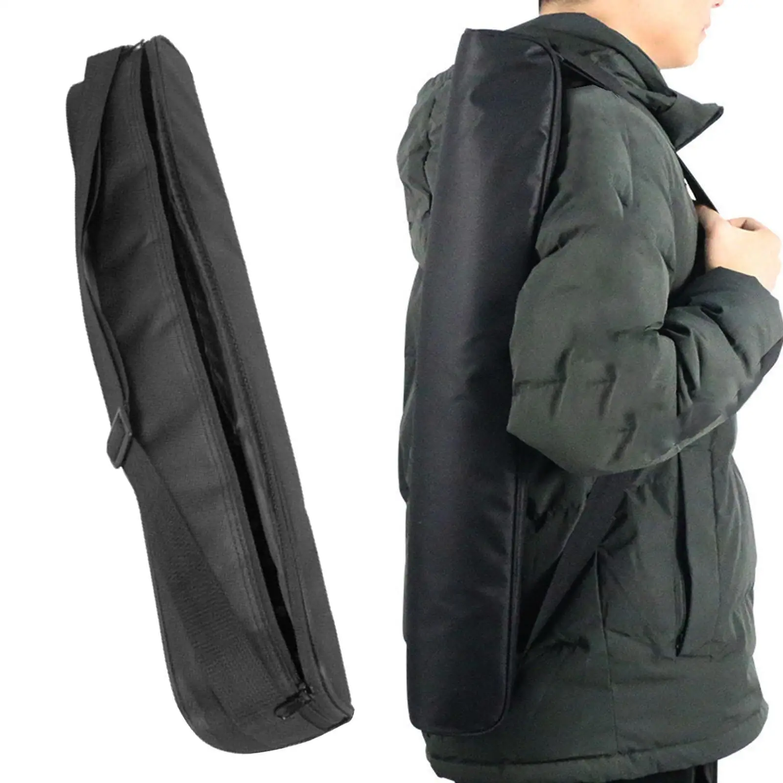 三脚用キャリングバッグ ジッパー開閉 ショルダーストラップ付き 写真スタジオライトスタンド 傘 スピーカースタンドアクセサリー用