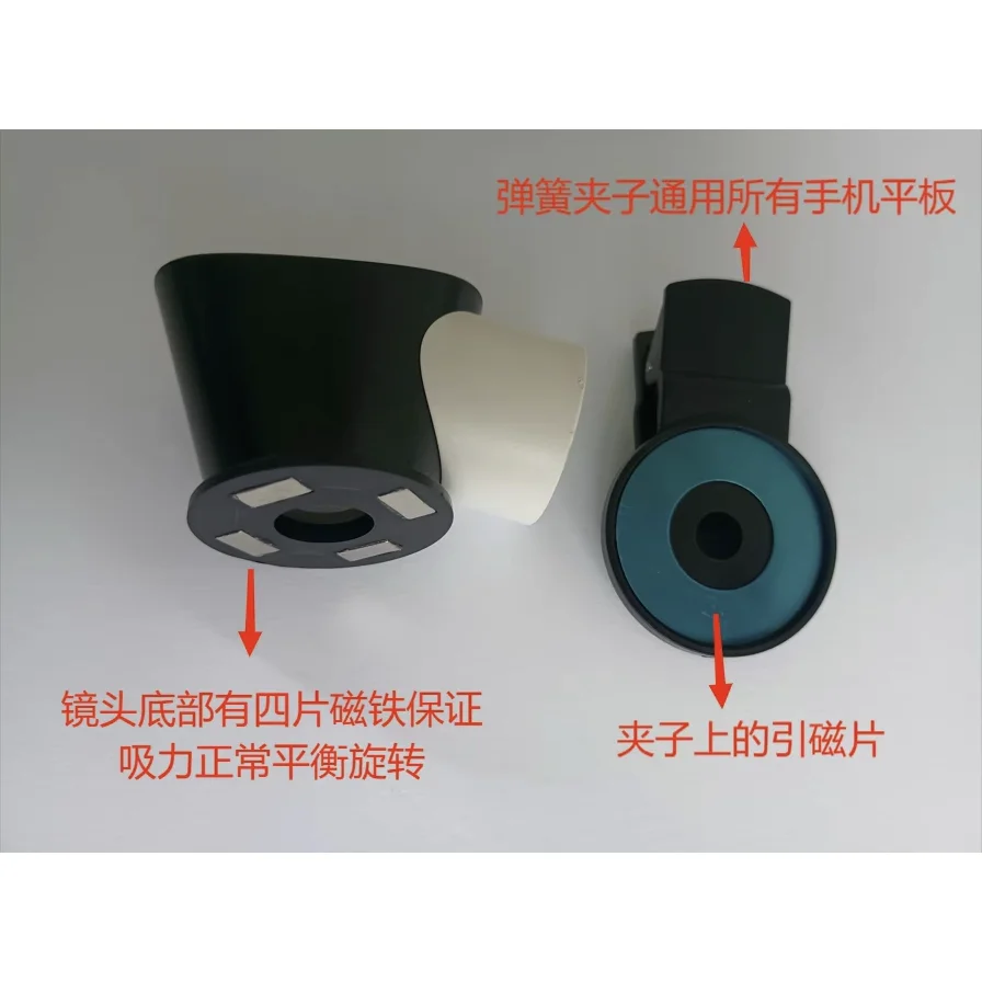 special pupil macro lens, supplementary light, medical examination of eyeball lens and crystalline body