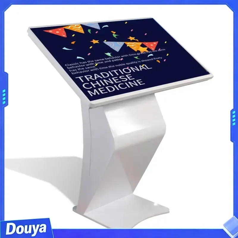 All in One Multimedia Digital Kiosk Built in HD LCD Display Information Monitors Touch Screen Indoor Interactive Kiosk