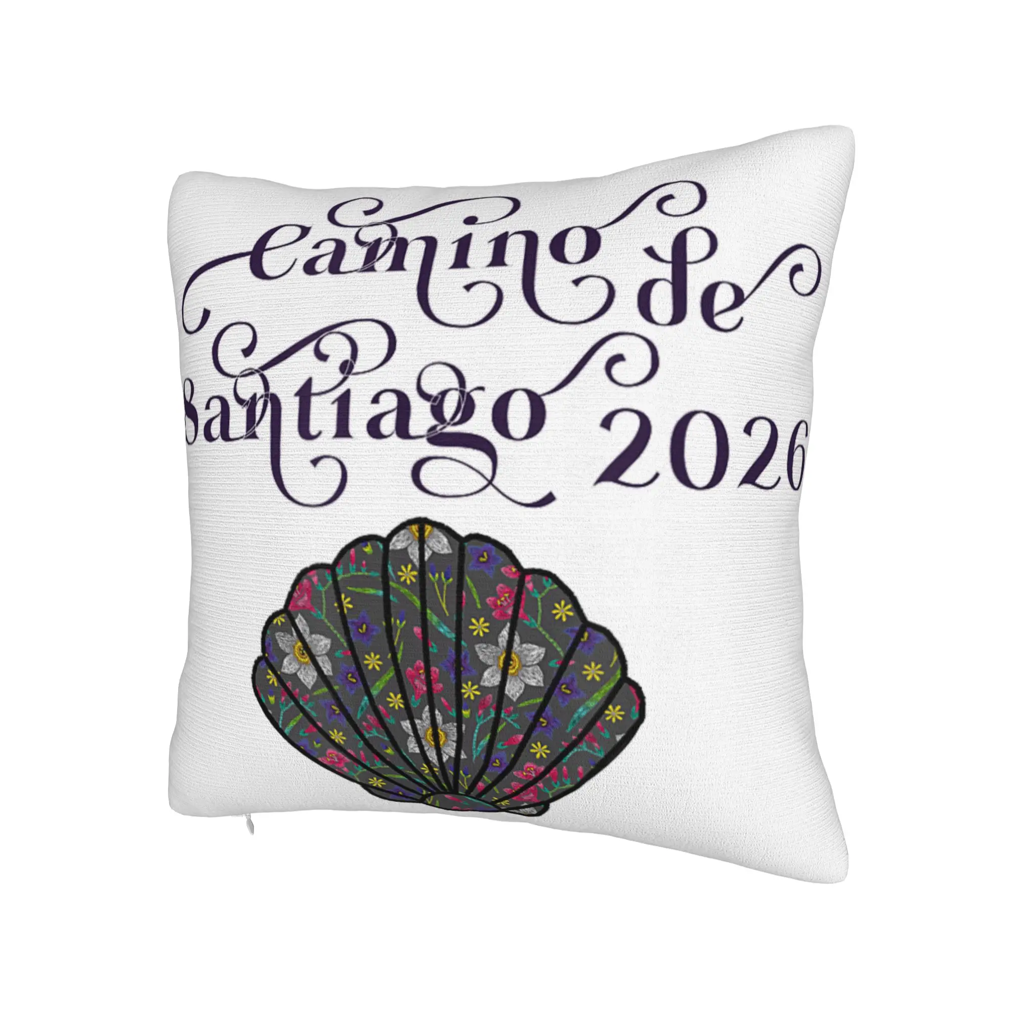Decorative Pillow Cover Camino de Santiago 2026  Accessories Sofa  Pillow Case Cover Zippered Multiple Sizes