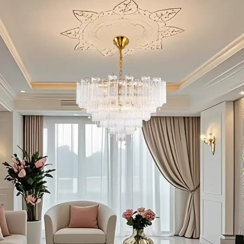 Murano Glass Ceiling Chandelier Round Smoke Gray Glass Pendant Light For Dining Living Room Bedroom Murano Glass Chandeliers