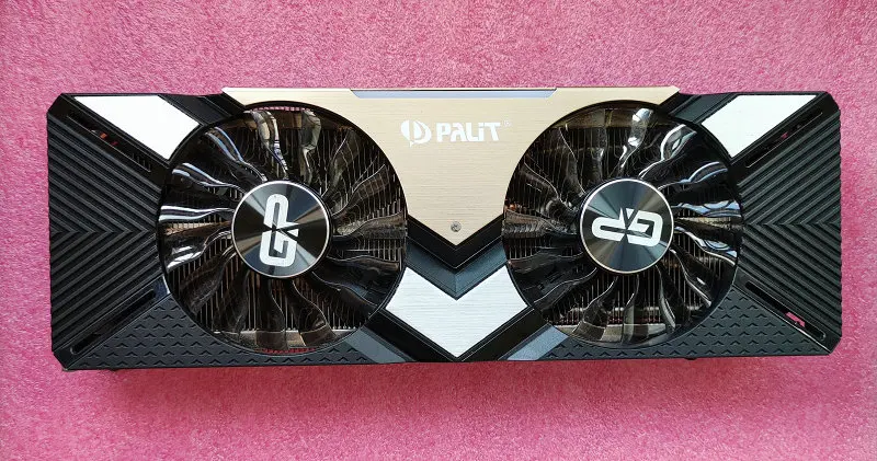 The Cooler for PALiT RTX2080Ti GAMING PRO BACK Edtion DUAL 11G Video Graphics Card With Backplate