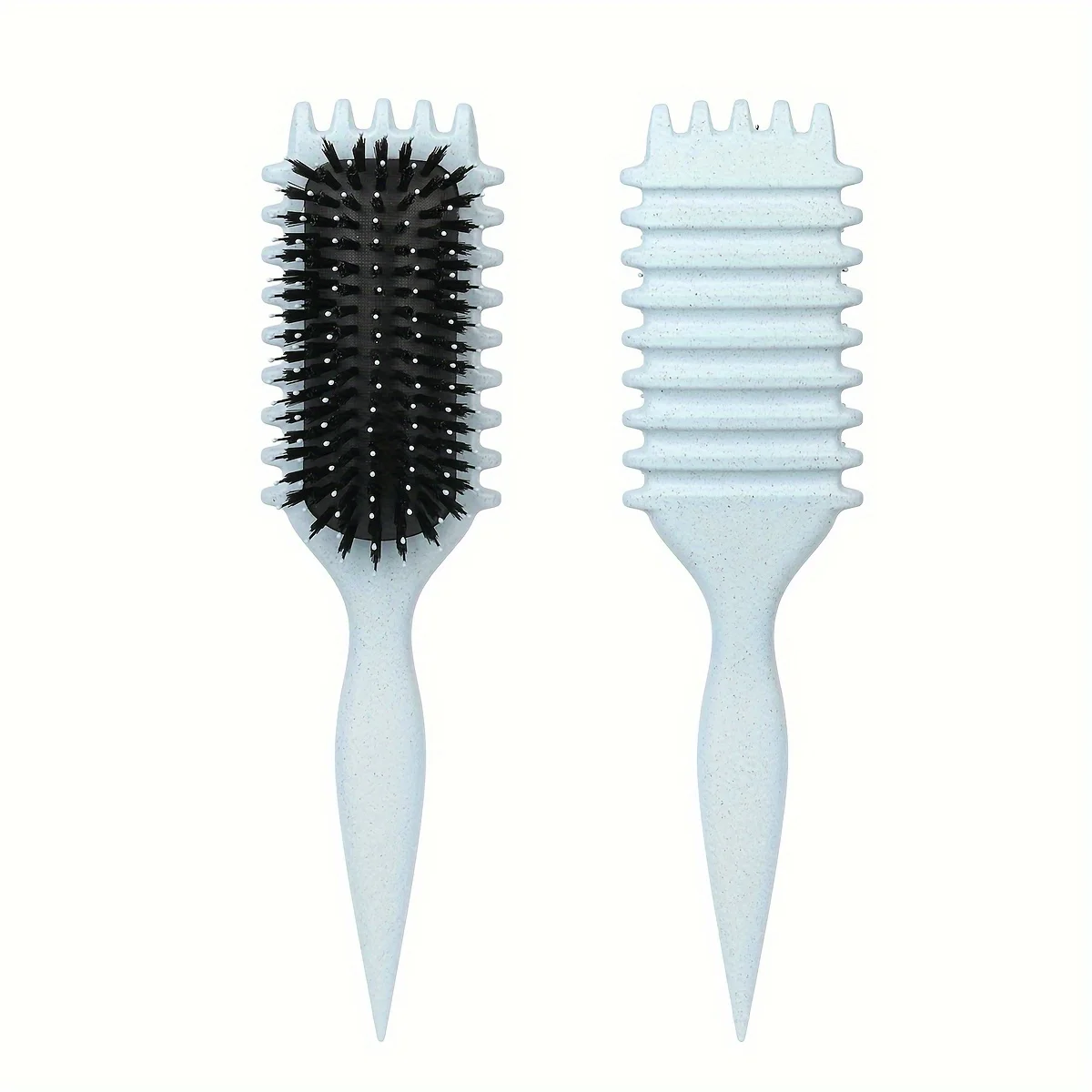 1Pc CANDY BRUSH Krullend haar Stylingborstel-ontwarren met tanden, vermindert trekscheiding Nylon borstelharen voor alle krultypes
