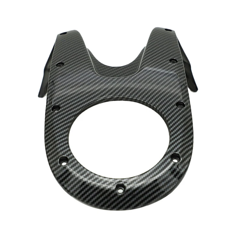 Motorcycle Accessories Carbon Fiber Fuel Tank Upper and Lower Cover for DUCATI Monster 696 796 1100 2008-2012 2014 ABS Plastic