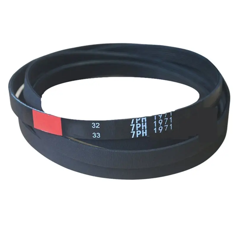 A83G-Rubber Washing Machine Transmission Belt Portable Dryer Drum Belt Part Numbers 7PH1971 Dryer Belt