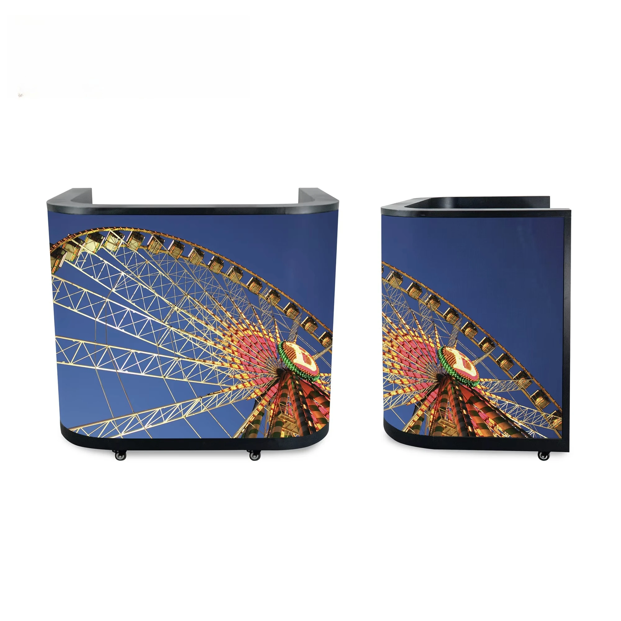 New Product Dj Booth Led Display Night Bar Full Color P2.5 Dj Booth Table LED Display for Music Festivals for Night Bar view 2