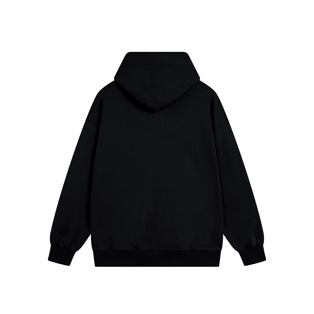 Vintage Style Drew House Bear Head Print Crewneck Sweatshirt Men Oversized Heavy Cotton Casual Streetwear Pullover