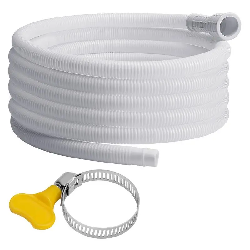 

Drainage Hose Dehumidifier Discharge Hose For Drain AC Hose Air Conditioner Drainage Hose With Cuttable Rubber Adapter For Air