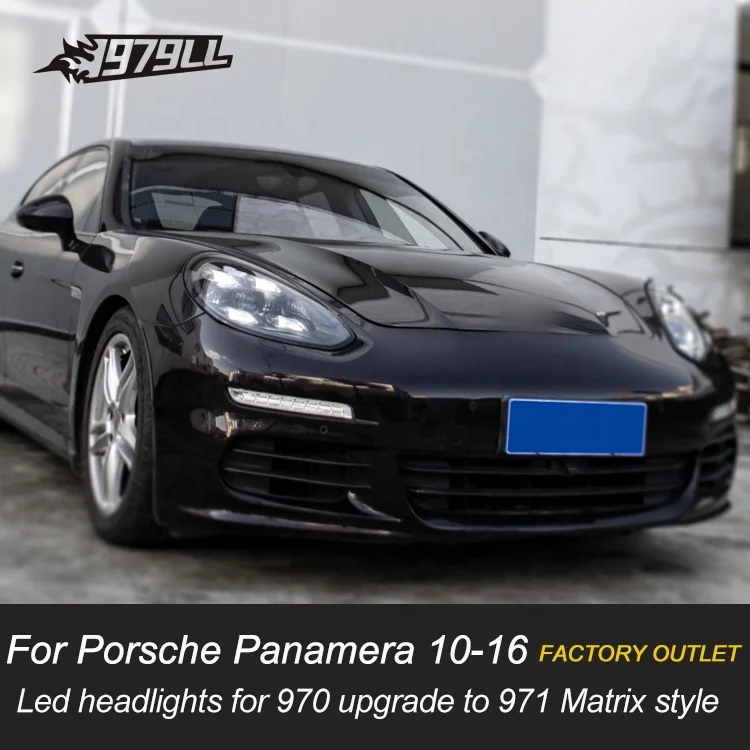 [1979LL]2016 2015 2014 970 Luci per auto Aggiornamento a 2023 971 Matrix Pdls Fari a LED per Porsche Panamera 970.2