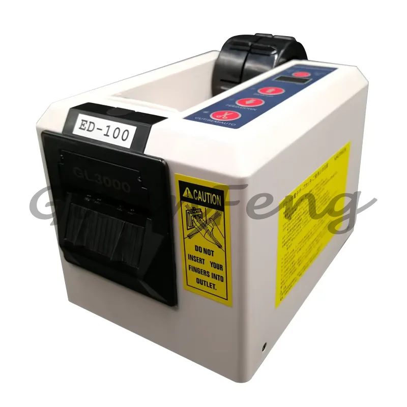ED-100 Automatic Machine High Precision Packing Dispenser Tape Adhesive Cutting Office Tool 7-50mm