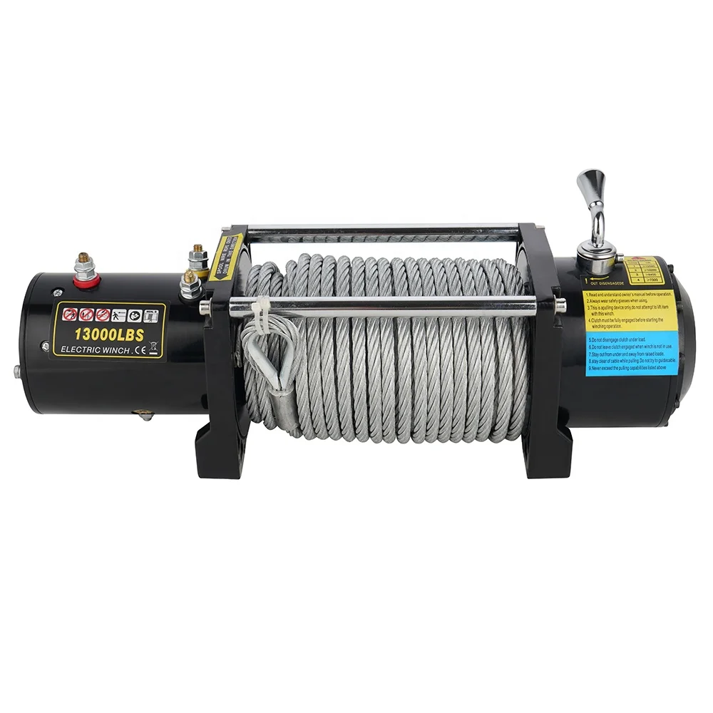 12V 13000ポンド電動ウインチ（4x4車両用、自動車用途向け）