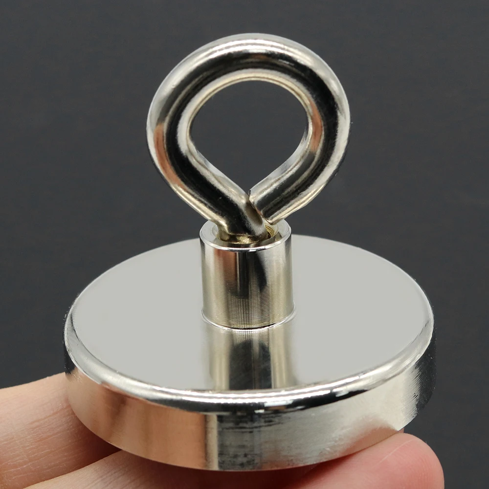 

N52 Super Strong Fishing Magnets Neodymium Salvage Magnets Hooks Neodymium Magnet Searcher Powerful Neodymium Magnet for Fishing