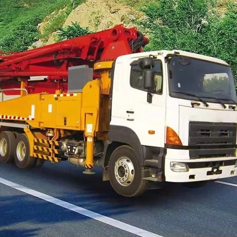 Camión Bomba de Concreto Inteligente HB35A de 35m, Eficiente en Consumo de Combustible, Diésel, Funcionamiento Estable, Bomba de Hormigón