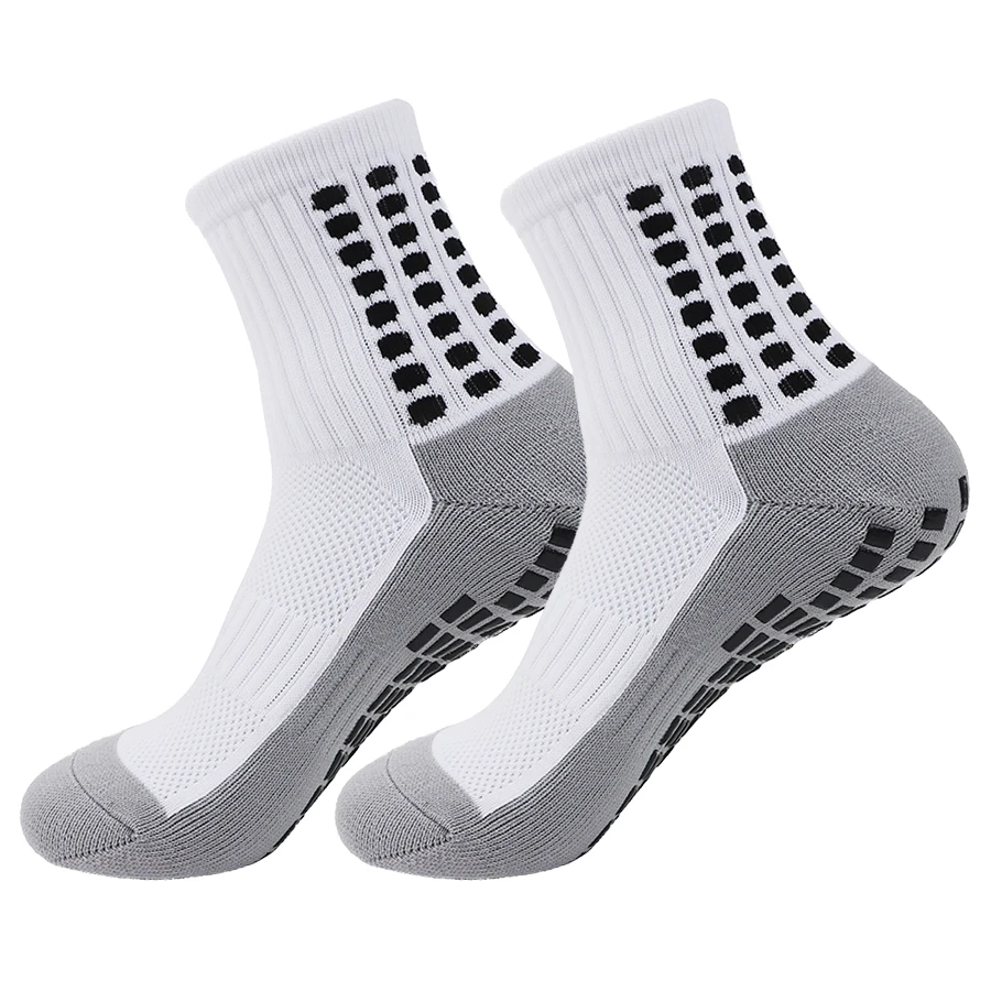 10 Pair/Lot New Football Socks Men Women Sports Socks Non-slip Silicone Bottom Soccer Baseball Socks Outdoor Sport Yoga Socks