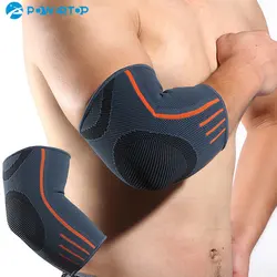 1 Uds codera soporte brazo manga almohadillas correa protector para artritis vendaje envoltura banda gimnasio coderas tejidas para hombres y mujeres