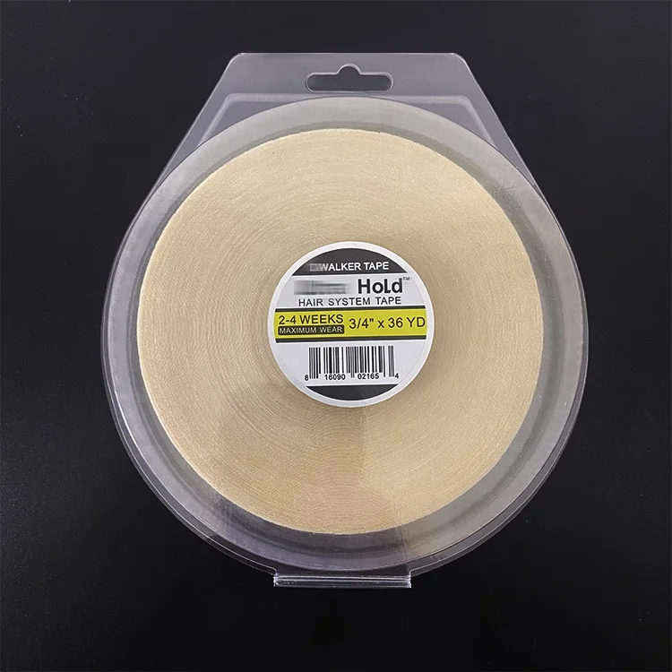

Fast Hair System Double Sides Hair Extension Tape Rolls 36 Yards Adhesive for Lace Front Wig Toupee Adhesive Human Hair Tape