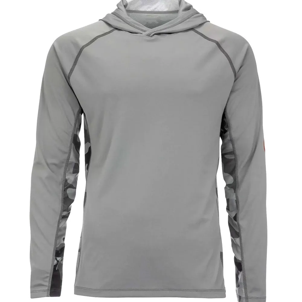 الصيف الصيد قميص الرجال طويلة الأكمام سريعة الجافة تنفس في الهواء الطلق قميص رياضي الشمس واقية #4