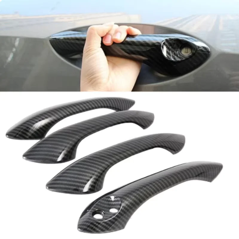 Fit For Chevrolet Cavalier ONIX 2019-2021 Accessories Car Door Pull Doorknob Catch Door Handle Bowl Cap Decoration Cover Trim