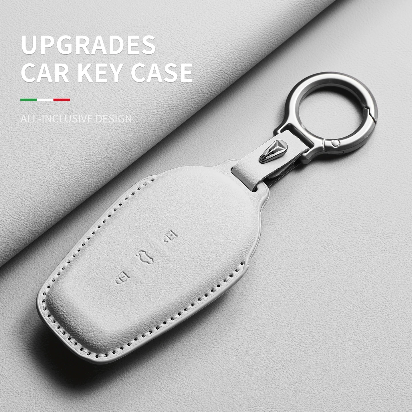 Original Color Car Key Case Cover For Nissan N7 N6 NX8 Car Smart Remote Protective Key Case Keychain Shell Holder Accessories