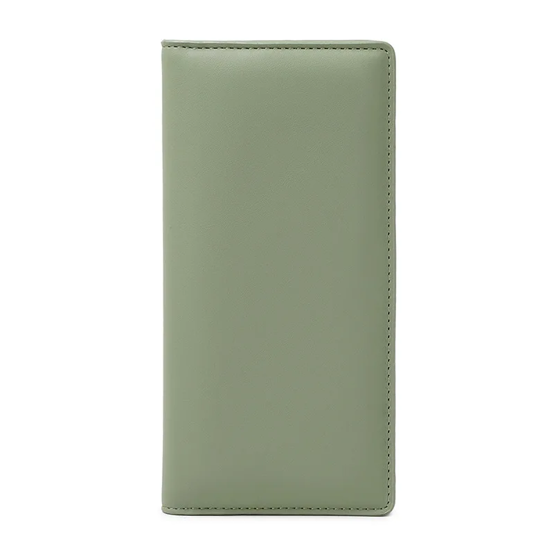 Western RFID Blocking PU Leather Zipper Long Women Wallet Fashion Large Capacity Multi-card Slot Purse for Ladies