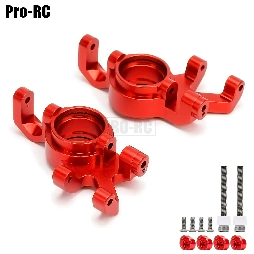 1Set Aluminum Alloy Front Steering Blocks 7737 7743 Suspension Pin Retainer for Traxxas 1/5 X-Maxx XMaxx 6S 8S RC Car Parts