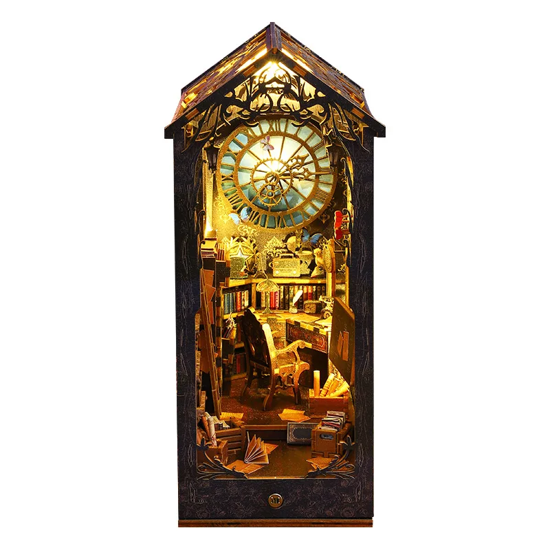 DIY hut detective famous club three-dimensional book model, hand-assembled creative birthday gift ornament