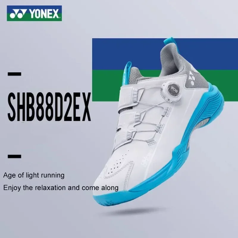 YONEX Tennis Shoes for Men and Women SHB88D2 High-quality Shock-absorbing Breathable Non-slip Training Sports Badminton Sneakers