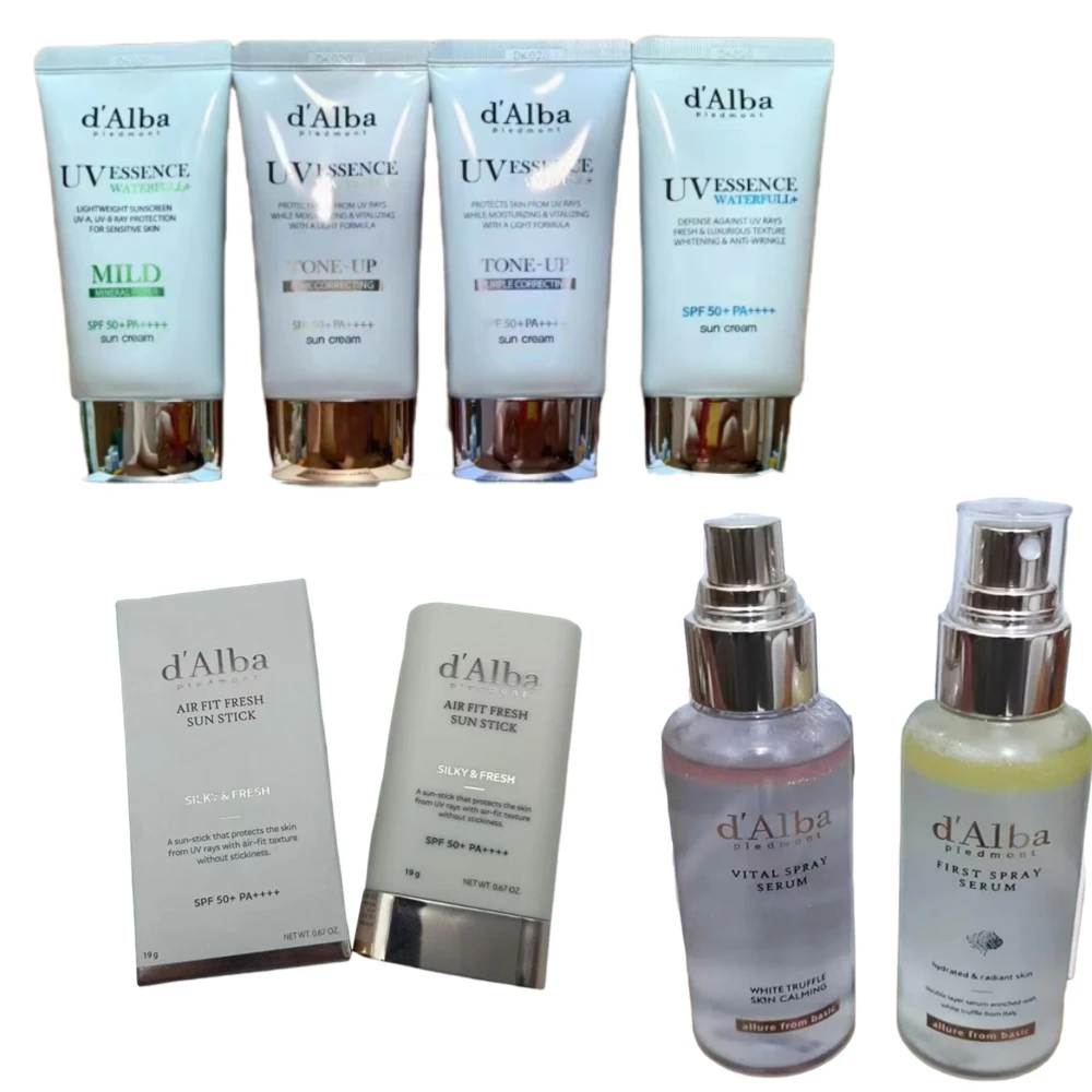 خلاصة رذاذ الكمأة البيضاء الإيطالية من D'alba، عصا واقية من الشمس المنعشة SPF50، رذاذ مرطب للوجه، مضاد للأشعة فوق البنفسجية/الأشعة فوق البنفسجية، العناية بالبشرة #1