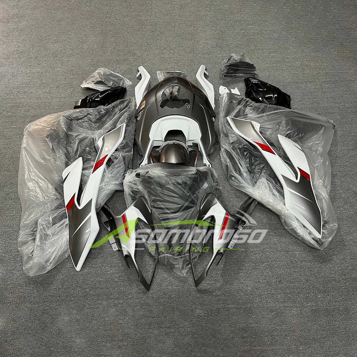 Injection Molded Fairing Fit For BMW S1000XR 2015-2019 Motorbike ABS Plastic Bodywork Panels Gloss Metallic Gunmetal