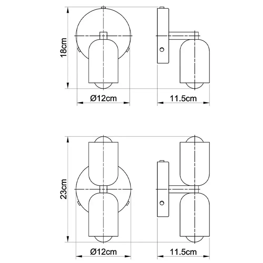 مصباح إضاءة الحد الأدنى LED الجدار مصباح مزدوج الرأس تصميم أجواء الحديثة ضوء بسيط الإبداعية أباجورة غرفة الطعام