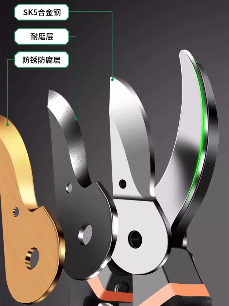 Pruning Scissors, Labor-Saving Garden Flower Pruning Shears, Multi-Functional Fruit Tree Pruning Shears, Special Large Branch Shears, Gardening Tools - view 2