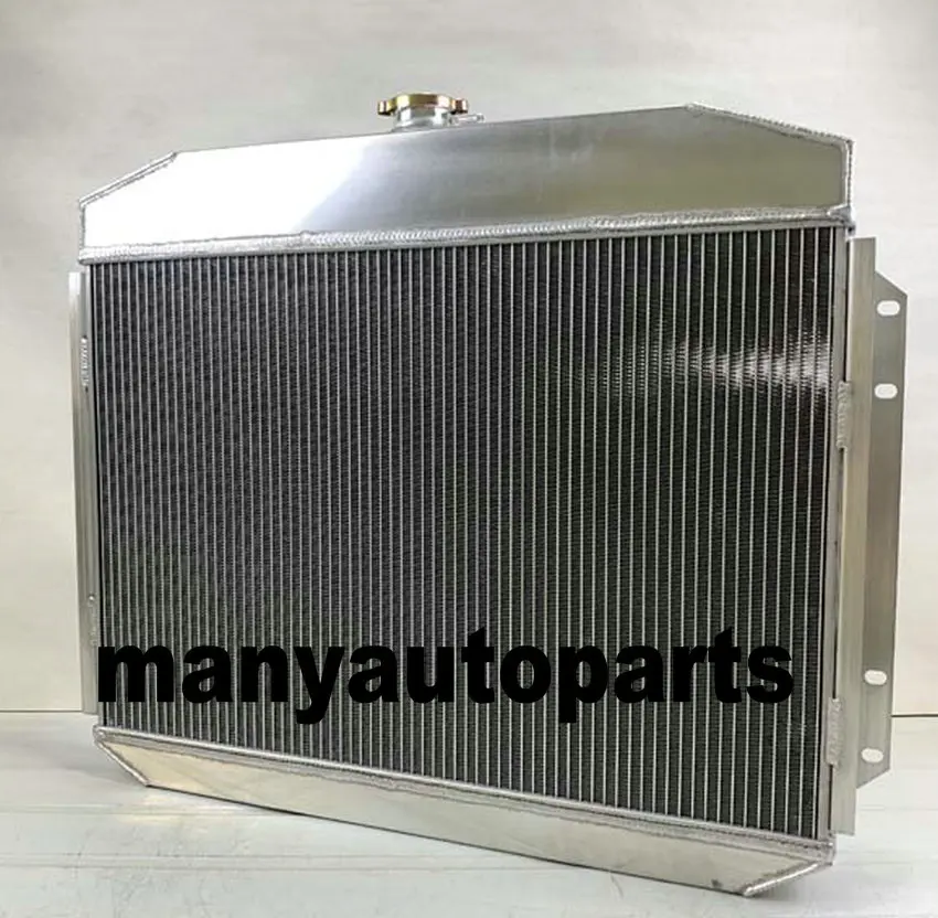 Aluminum Radiator for 1961-1964 Ford F-Series F100 F250 F350 Trucks Pickup V8 AT
