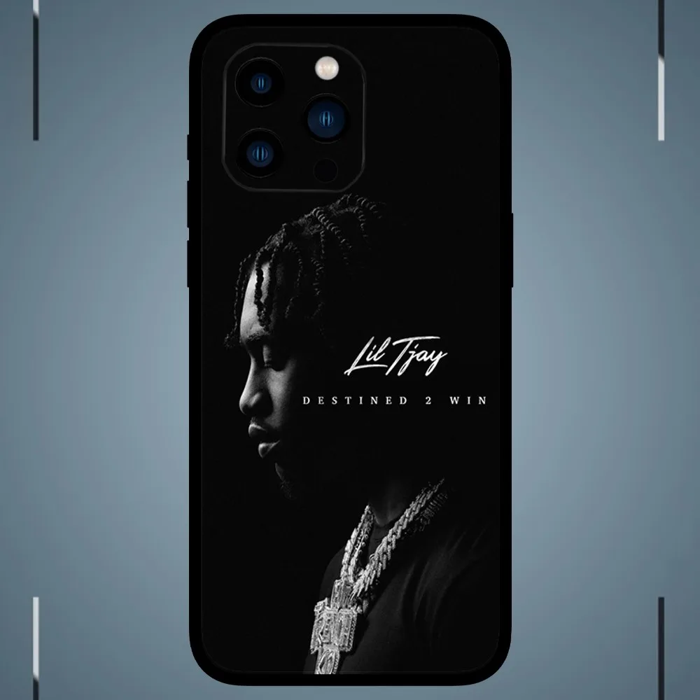 Singer  L-Lil T-Tjay Phone Case For iPhone 15 14 13 12 11 Pro Max mini XS XR X 8 Plus SE Cover