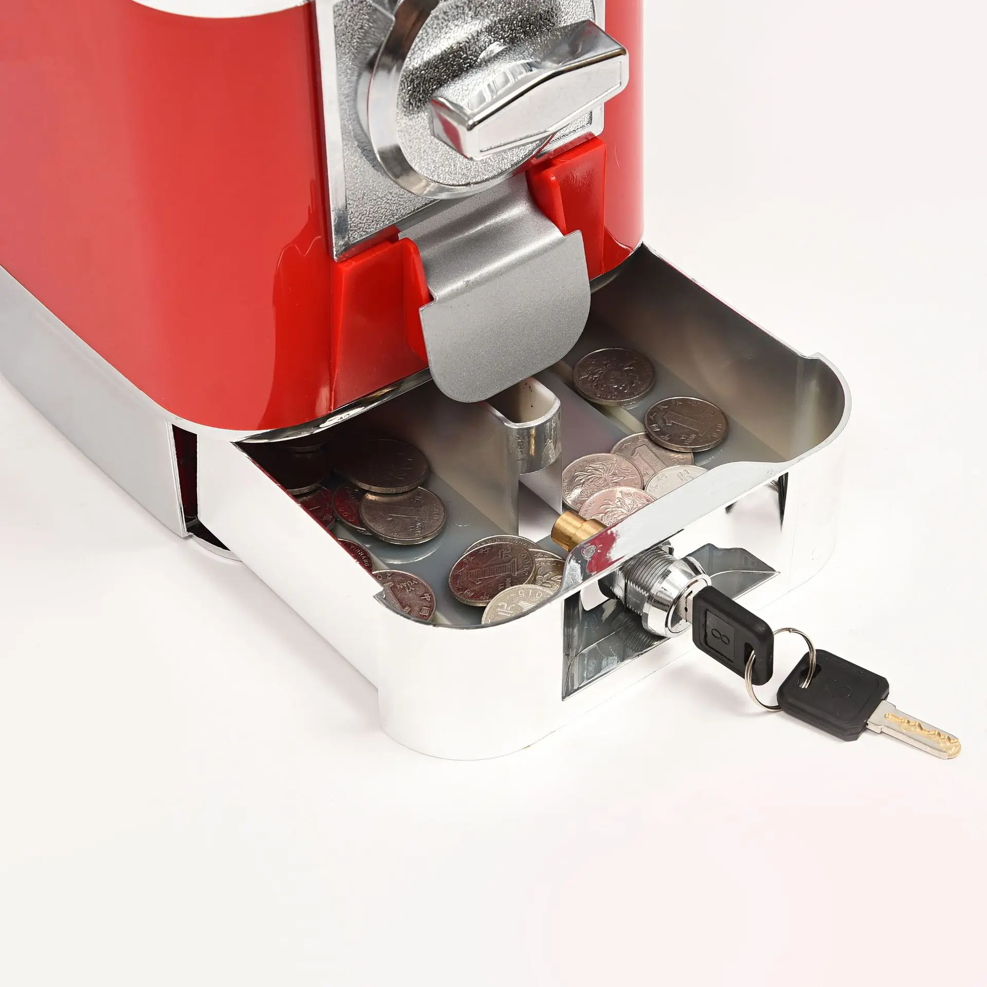 

Cheap Price Capsule Toys Gacha Machine Red Gumball Bouncy Ball Candy Toy Vending Machines Commercial Vendo Machine