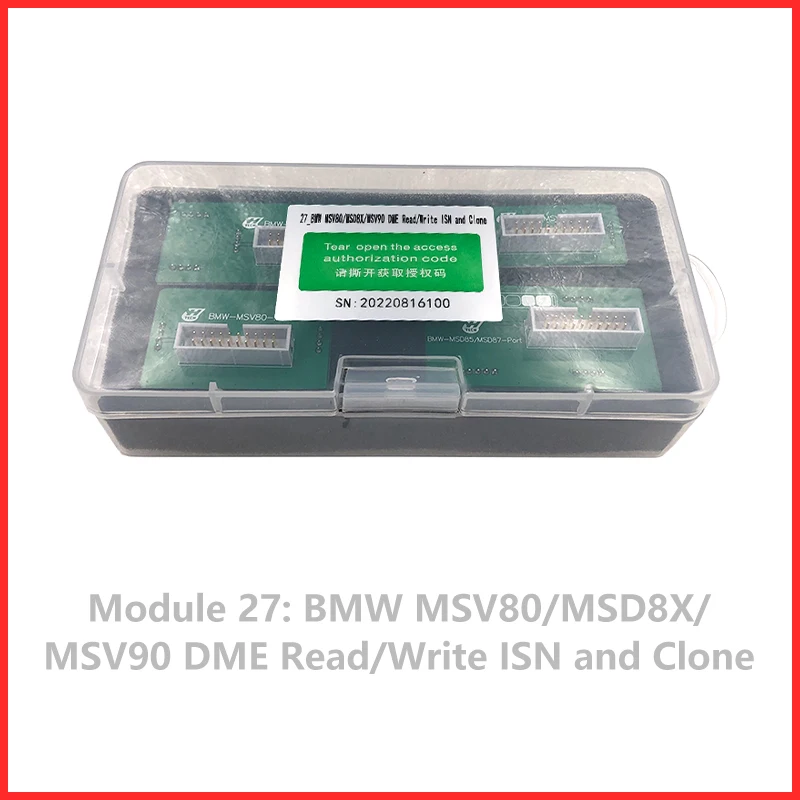 Yanhua ACDP Module 27 for BMW MSV80 MSV90 MSD80 MSD81 MSD85 MSD87 ECU clone read and write ISN