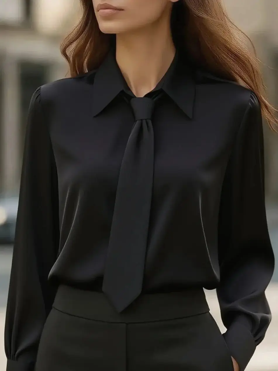 Thumbnail 4 - #7 Latest Womens Office Work Blouses Offers