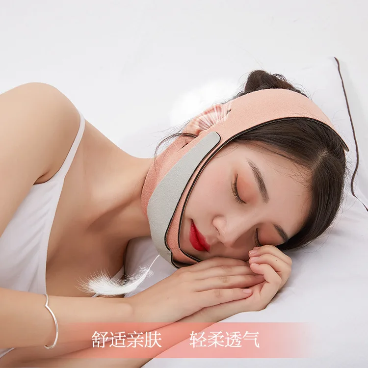 ใหม่ V Face Shaper Lift Massager Slimming Belt Facial Massager เครื่องมือต่อต้านริ้วรอยลดคางคู่ผ้าพันคอบาง face